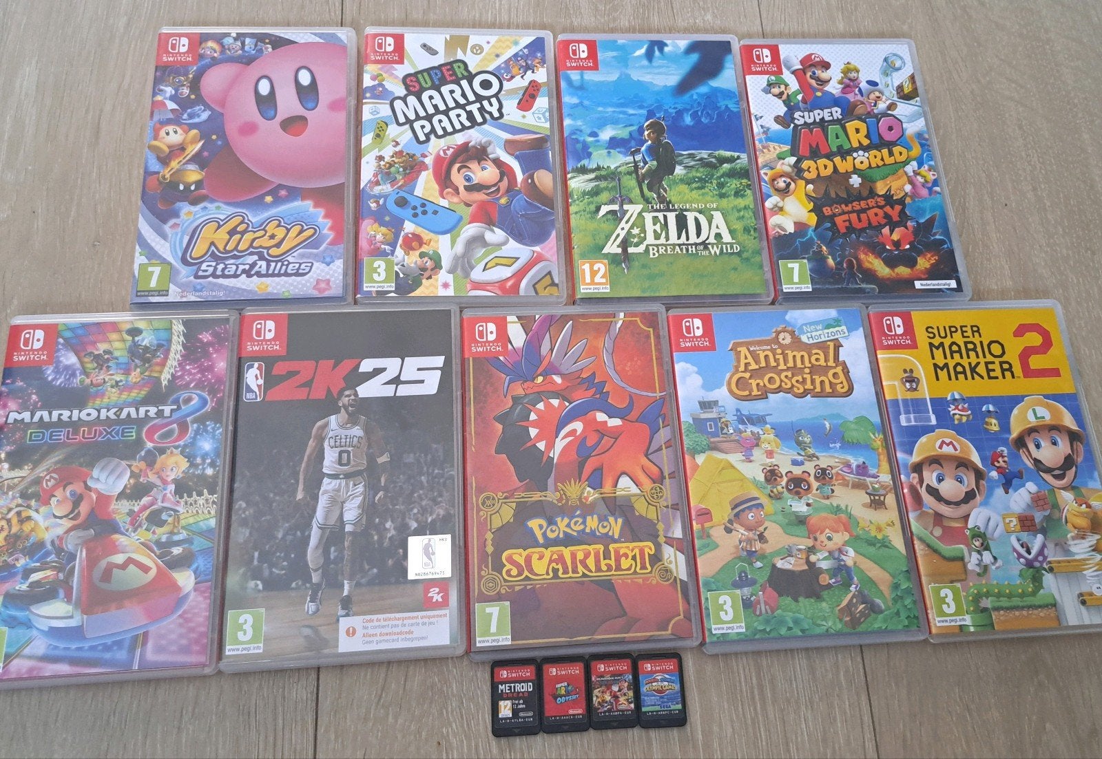 Jeux nintendo switch a partir de 15 euro pièce ! Mario zelda, Enlèvement ou Envoi, Comme neuf