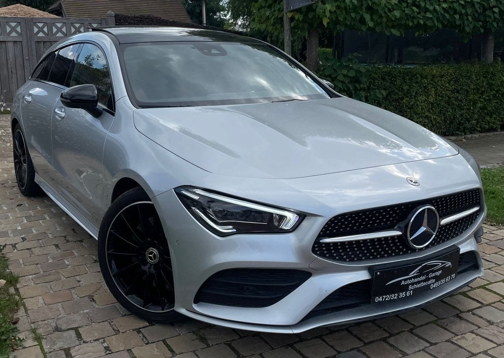 Mercedes-Benz CLA250 AMGLine 4matic*LED*Leder*OpenDak*Camera, Autos, Mercedes-Benz, Cuir, Achat, Euro 6, Entreprise