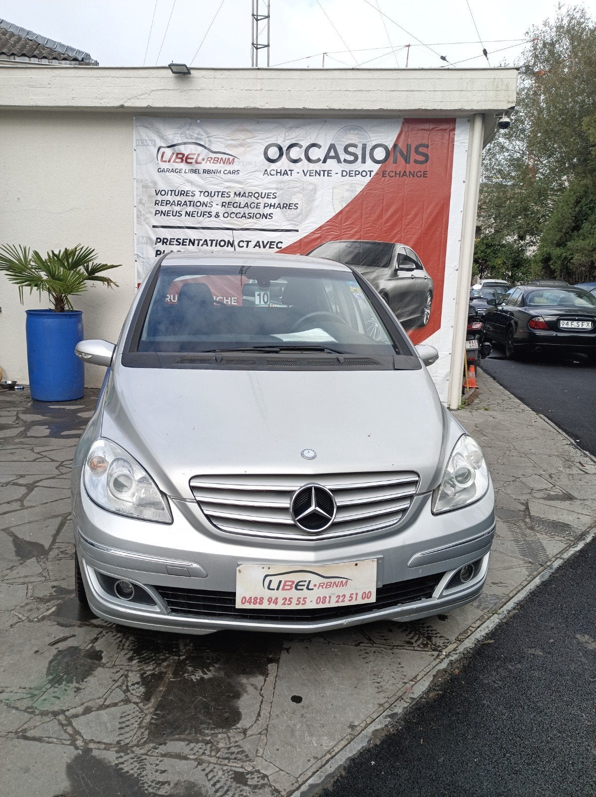 Mercedes b180cdi, Argent ou Gris, Cruise Control, Entreprise, Carnet d'entretien