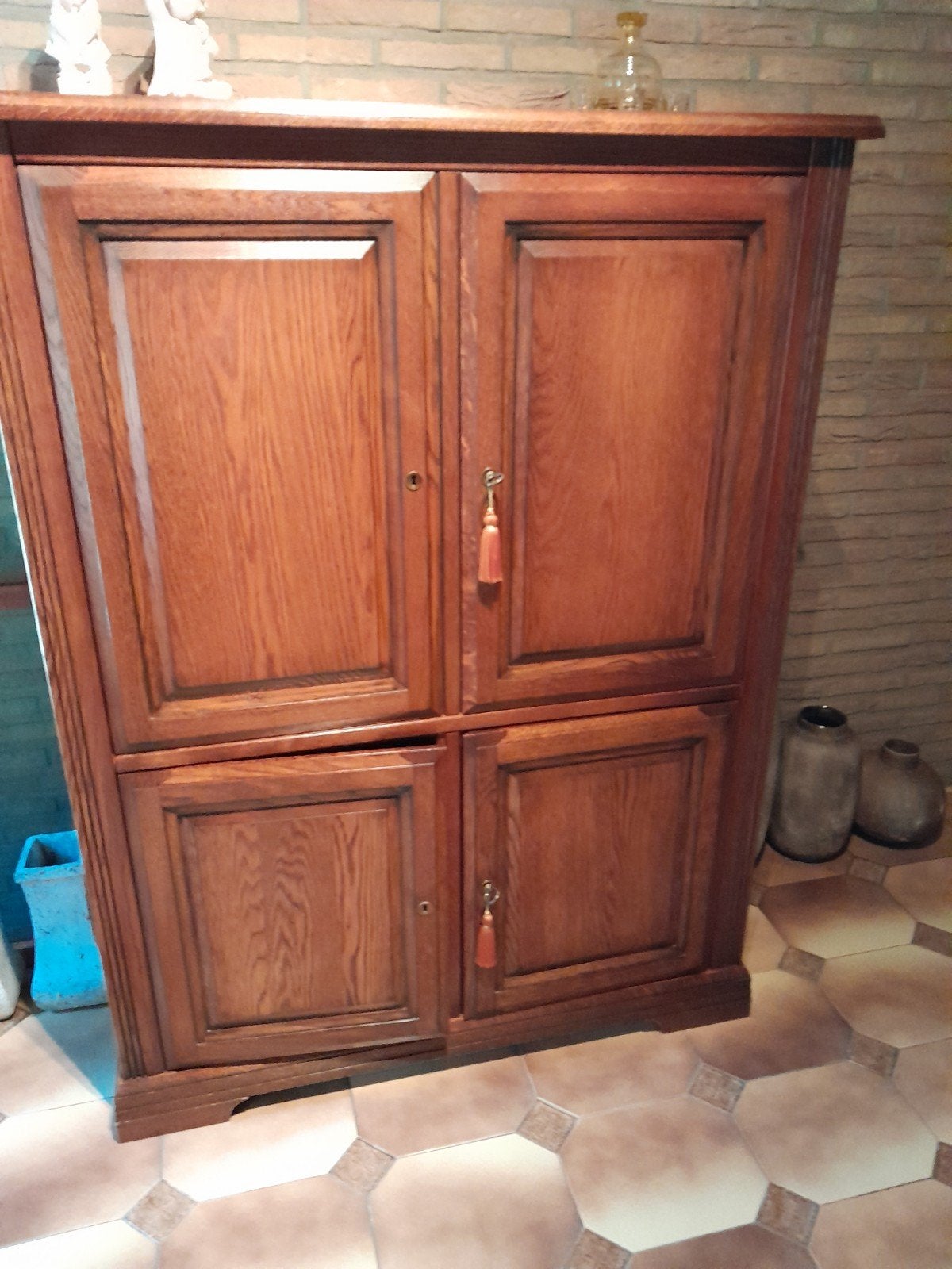 antieke kast, Ophalen