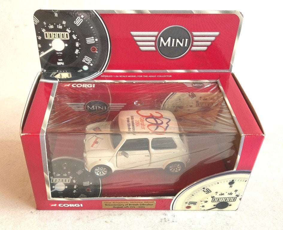 Mini British Gibraltar 300 years Corgi AG002 Ltd edition., Enlèvement ou Envoi, Comme neuf, Voiture