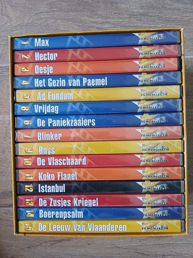 DVD box 15 Vlaamse films, CD & DVD, DVD | Néerlandophone, À partir de 6 ans, Enlèvement ou Envoi, Coffret, Comme neuf