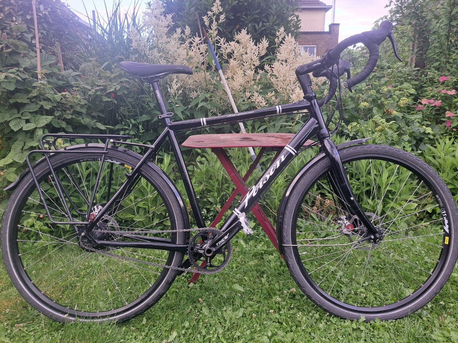 Poison randonneur rohloff 28 inch, 28 inch, 10 tot 15 versnellingen, Zo goed als nieuw, Schijfrem