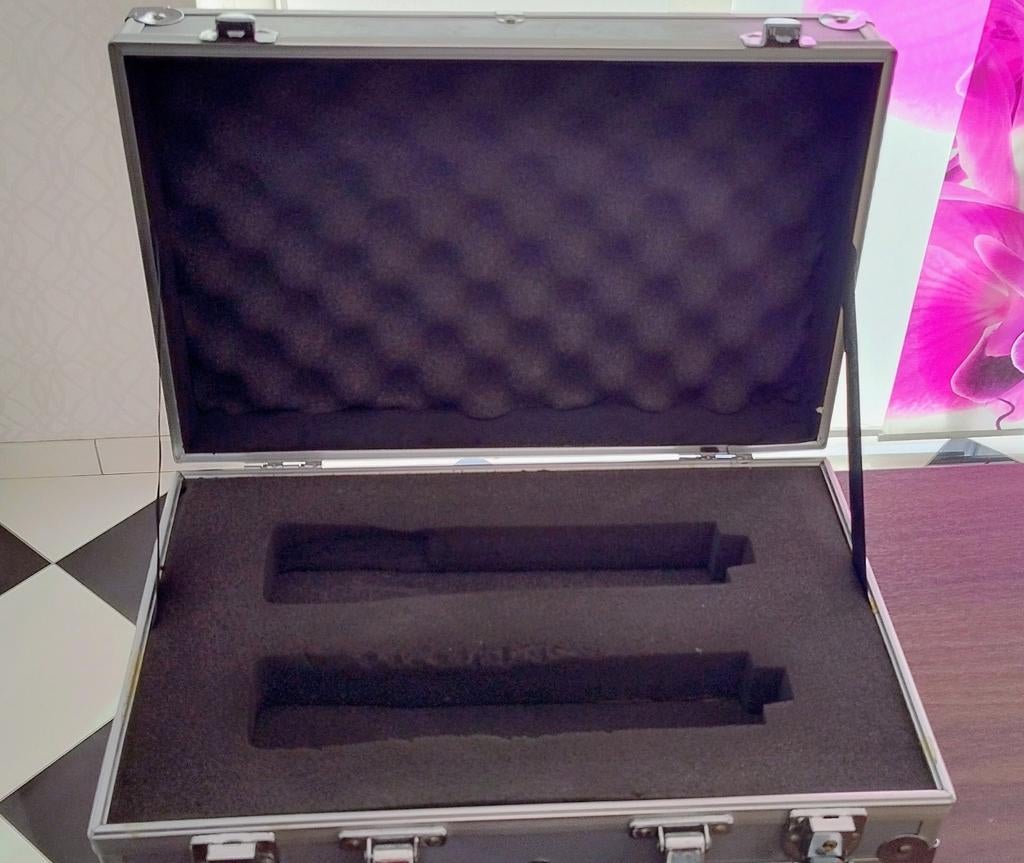 Stagg Microfoonkoffer - Ruimte voor 2 Microfoons, Muziek en Instrumenten, Behuizingen en Koffers, Ophalen, Gebruikt, Overige instrumenten