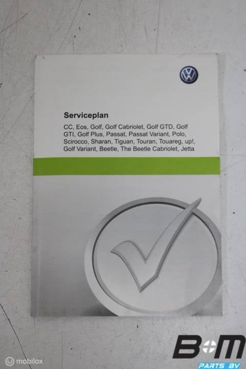 serviceplan DUITS VW Sharan 7N, Gebruikt