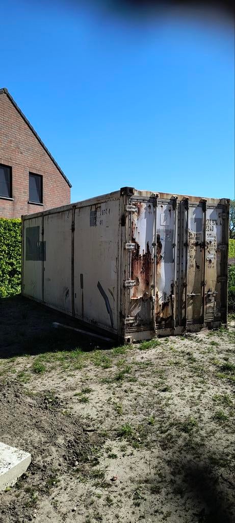 20ft container - opslagruimte, Ophalen