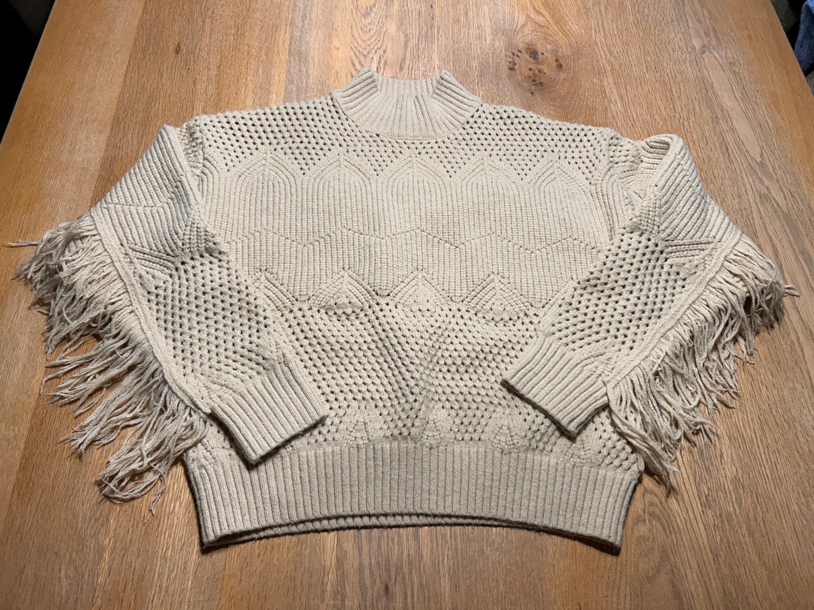 Ecru trui Frnch Paris maat S, Kleding | Dames, Ophalen of Verzenden, Zo goed als nieuw, Maat 36 (S), Beige