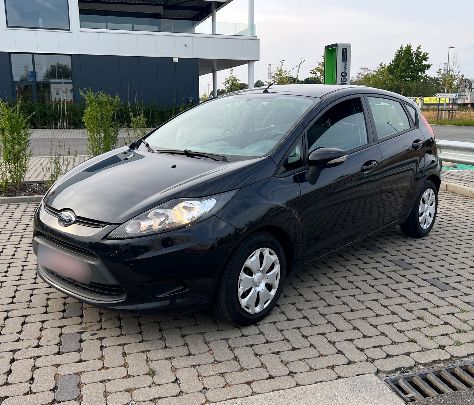 Ford Fiesta 2011 1.6 Euro5, Euro 5, Stof, Zwart, 4 cilinders