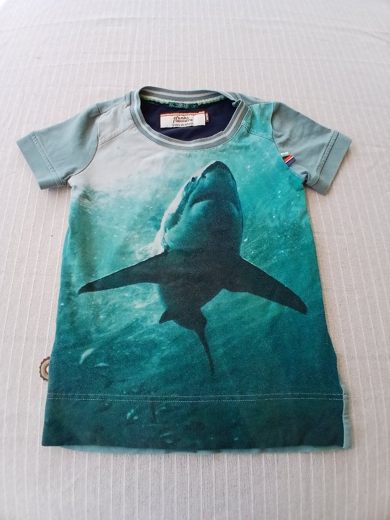 T-shirt van 4funky flavours maat 122/128, Ophalen, Gebruikt, 4funky flavours, Shirt of Longsleeve