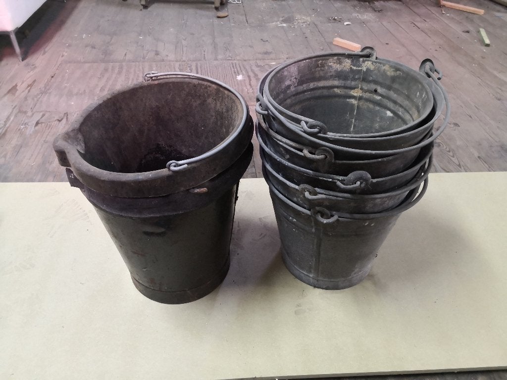 Lot emmers, Huis en Inrichting, Ophalen, Zo goed als nieuw, Rubber, Met handgreep