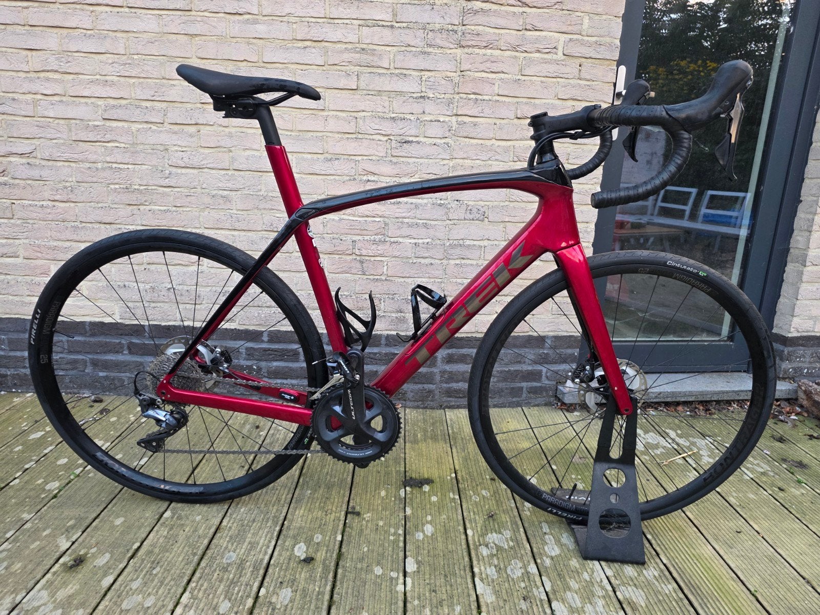 TREK DOMANE SL 6 GEN 3 2023 – MAAT 56 – ULTEGRA – 800 KM, Fietsen en Brommers, Ophalen, Carbon
