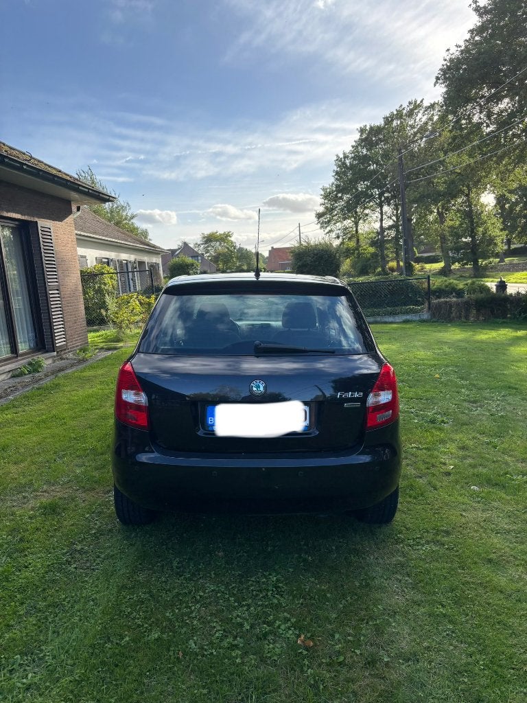 Skoda Fabia 1.2 HTP, Auto's, Voorwielaandrijving, Euro 5, Stof, Zwart
