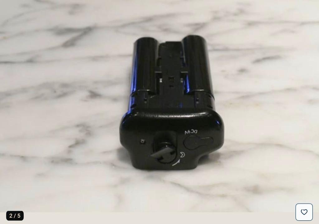 Batterie Nikon EL4a avec support de batterie MB-D10, TV, Hi-fi & Vidéo, Utilisé