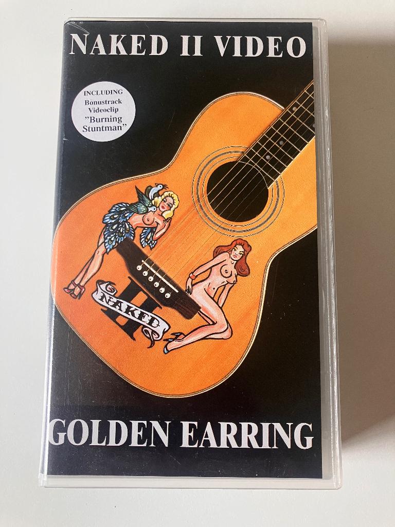 Golden earring - naked ll ( 2 ) vhs, Enlèvement ou Envoi, Comme neuf, Pop rock