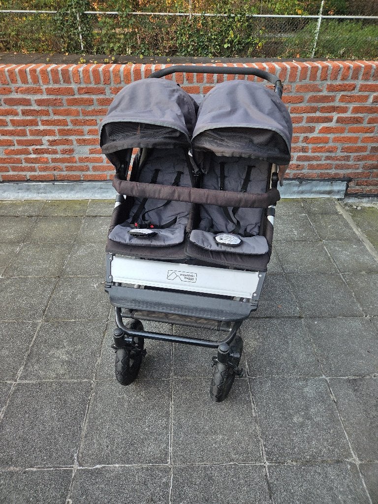 Mountain buggy tweeling, Kinderen en Baby's, Ophalen, Gebruikt, Kinderwagen of Buggy
