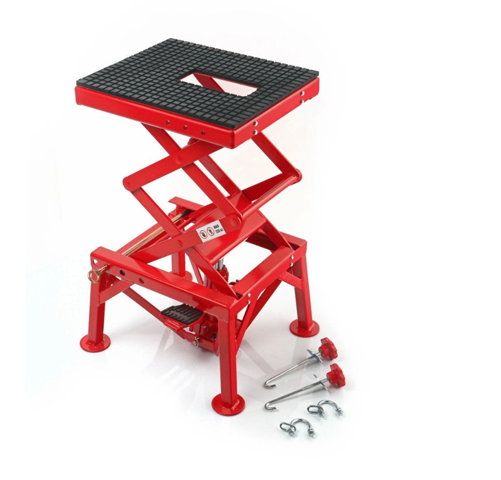 HBM Krik Motorheftafel - Rood 135 kg, Motoren, Ophalen