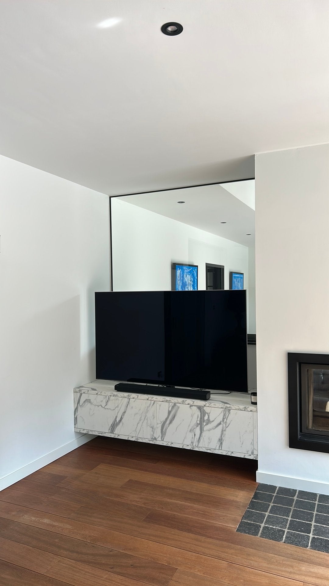 Samsung QLED 75Q74A (2021) – 75” 4K Smart TV – Topstaat, Ophalen, QLED, Zo goed als nieuw, 100 Hz