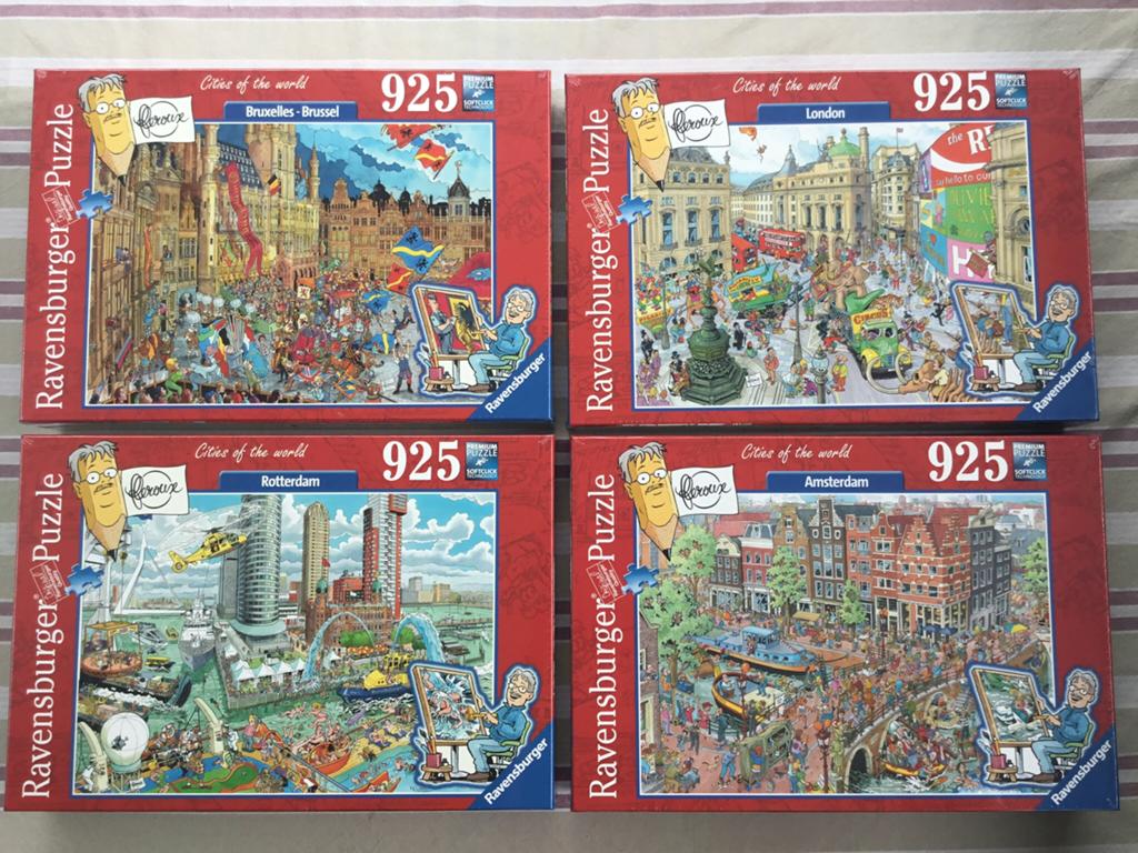 Puzzels Cities of The World - nieuw, Ophalen of Verzenden, 500 t/m 1500 stukjes, Nieuw, Legpuzzel