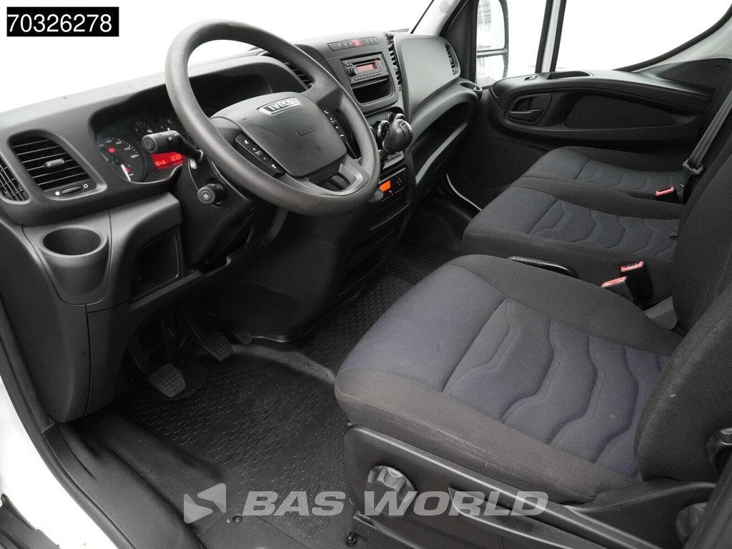 Iveco Daily 40C15 3.0L 1000KG XL Laadklep Dubbellucht 150PK, Stof, Gebruikt, Iveco, Wit