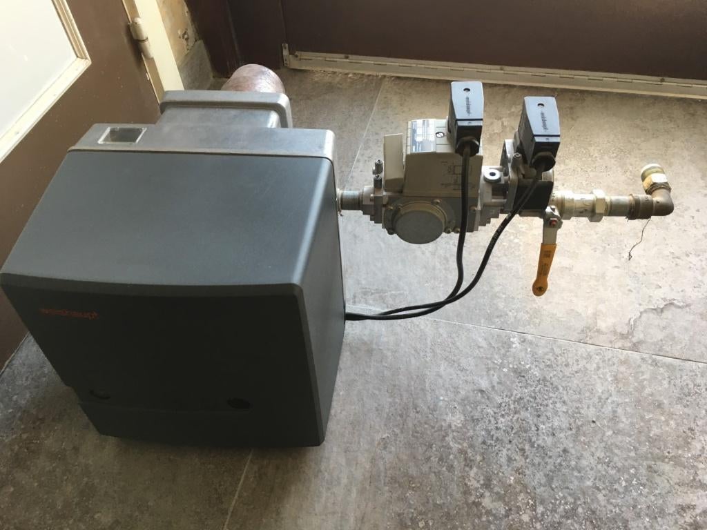 Weishaupt brander wg5n/1-a 50KW op aardgas, Ophalen, Gebruikt, Aardgas