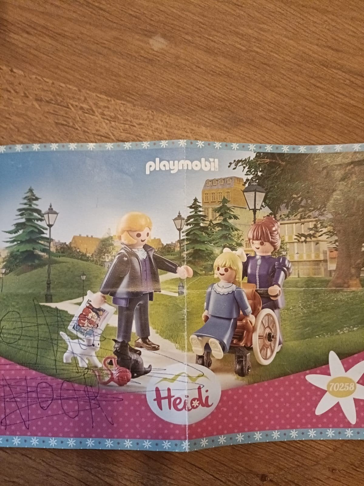 Heidi met Klara in Rolstoel, Hobby & Loisirs créatifs, Cartes | Maison | Fabrication artisanale, Enlèvement