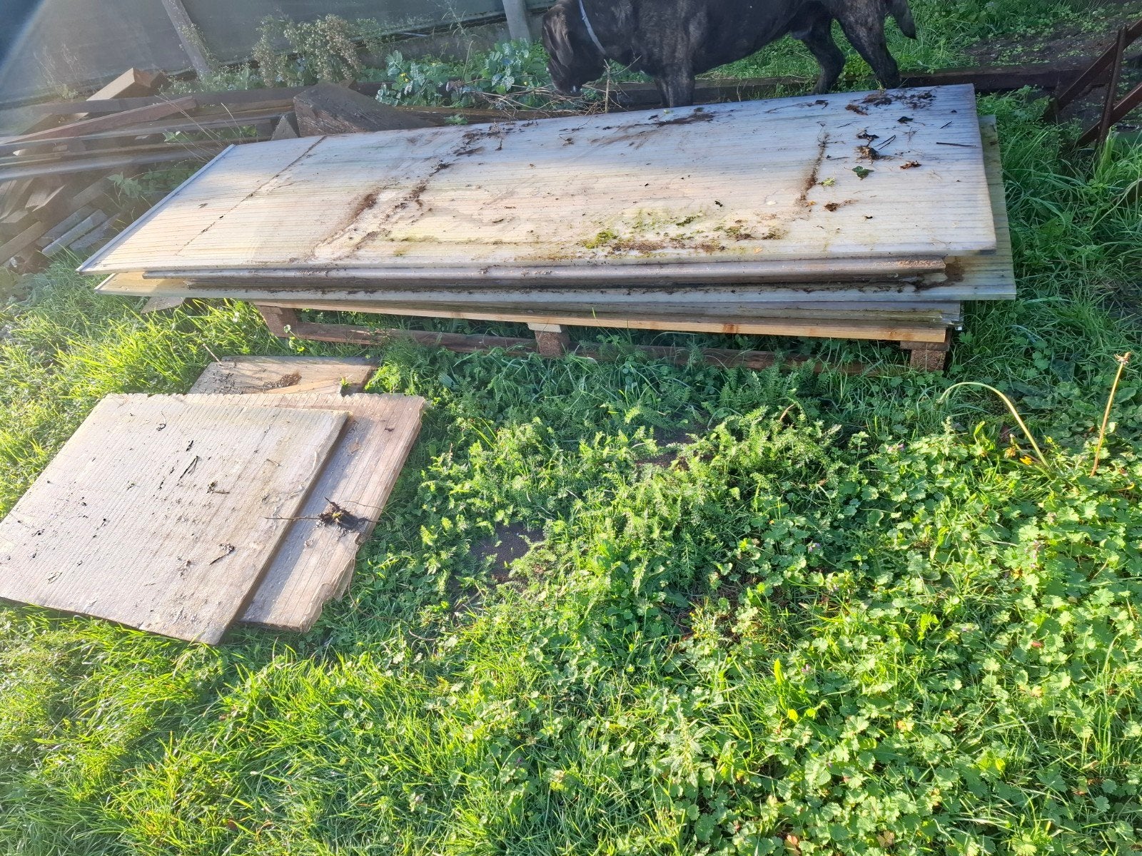 polycarbonaat platen, Ophalen, Gebruikt