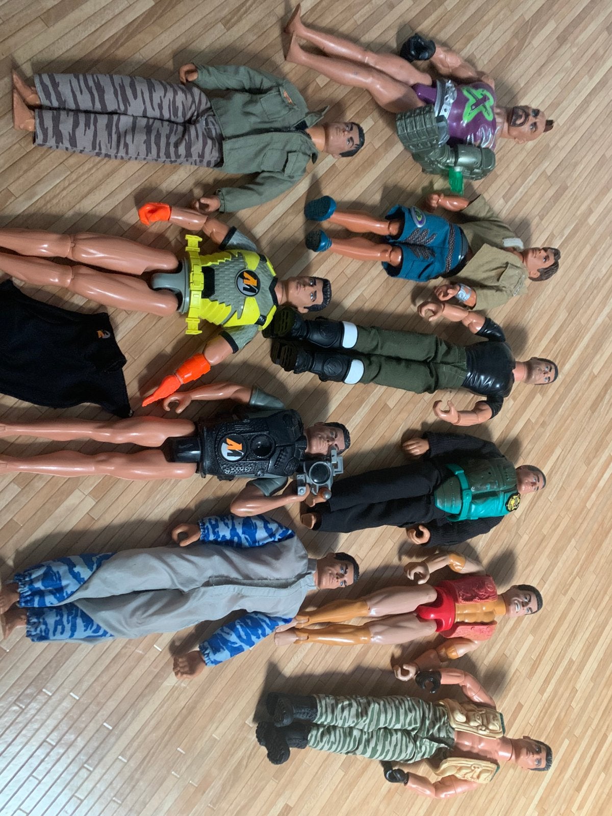 Action man, Ophalen, Zo goed als nieuw