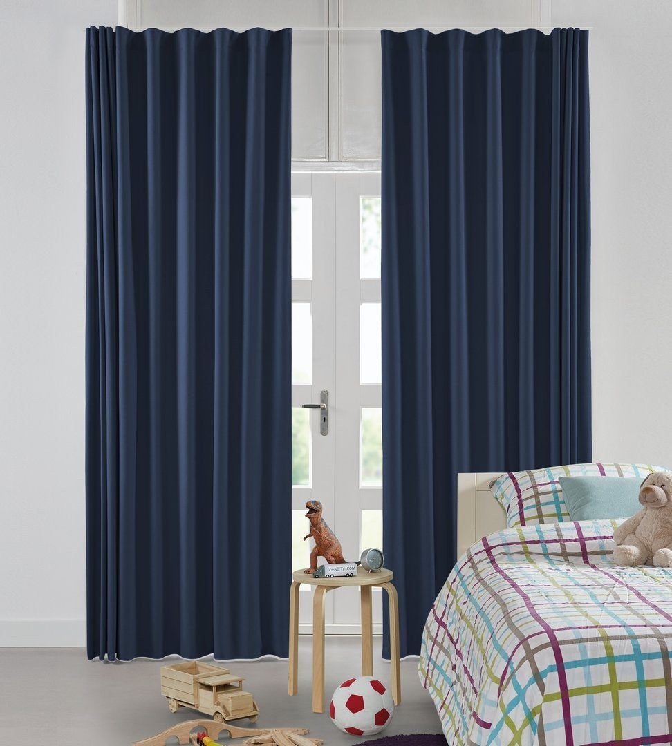 Rideaux ondulés personnalisés avec tirants, Maison & Meubles, Enlèvement, Beige