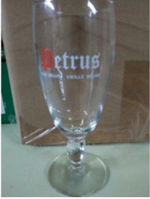 merkglazen: jupiler geuze  hommel water petrus wijn *, Ophalen, Zo goed als nieuw