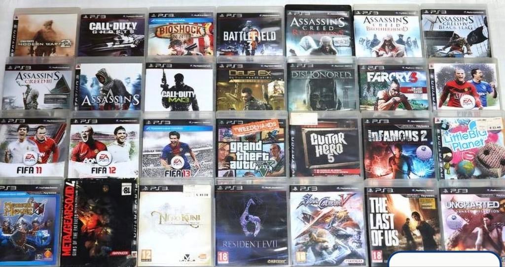 van alle Ps 3 en Ps 4 games  voor prijs engames papier, Ophalen of Verzenden