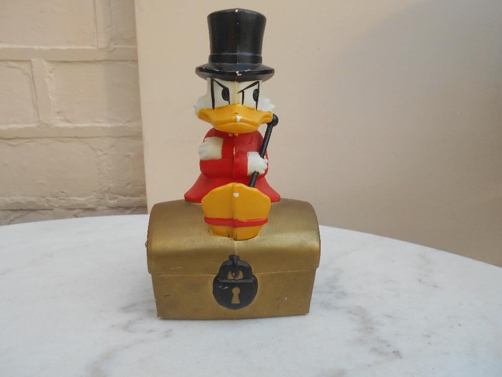 ancienne figurine tirelire Walt Disney années 60 Donald, Enlèvement, Donald Duck, Utilisé, Statue ou Figurine