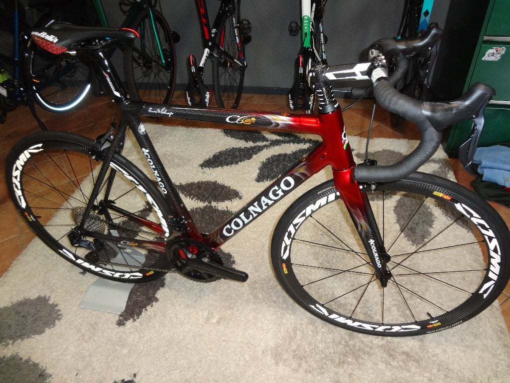 Colnago C60 Dura Ace mavic crankstel groep cassette wiel, Fietsen en Brommers, Fietsonderdelen, Overige materialen, Overige typen