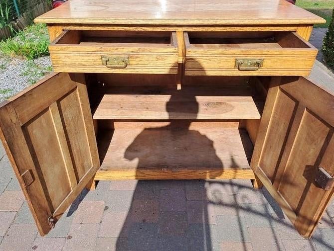 Antieke commode kast, Antiquités & Art, Antiquités | Meubles | Armoires, Enlèvement