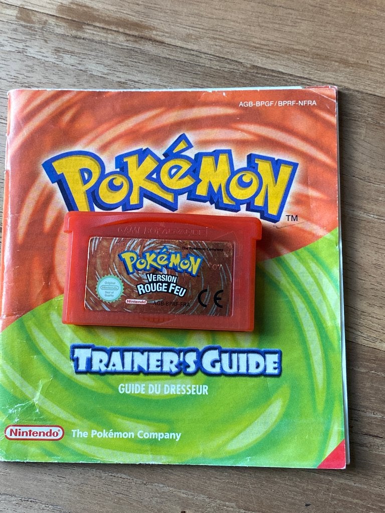 Pokémon Version Rouge Feu - Cartouche Nitendo GBA Originale, Consoles de jeu & Jeux vidéo, Enlèvement ou Envoi, Utilisé, Aventure et Action