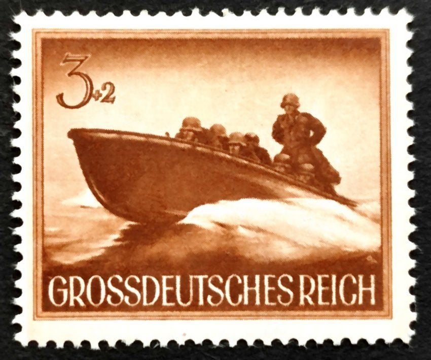 Gross Dt.Reich: Sturmboot 1944 POSTFRIS, Postzegels en Munten, Postzegels | Europa | Duitsland, Postfris, Overige periodes, Ophalen of Verzenden