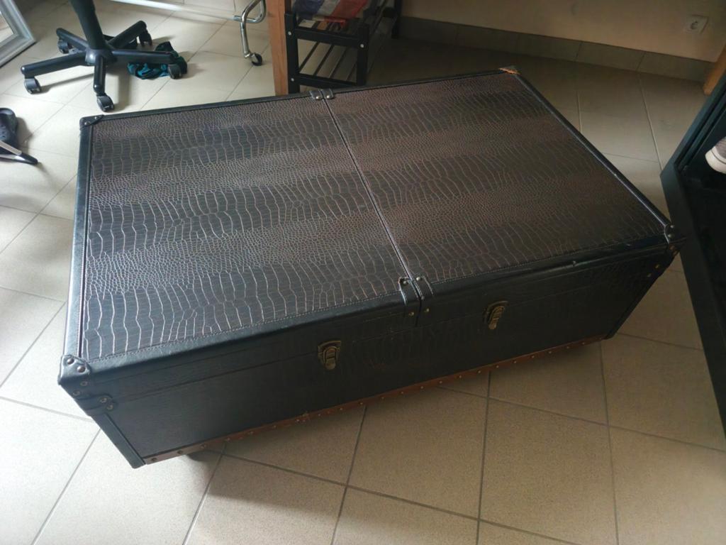 TABLE BASSE/BAR GLOBETROTTER 120X75CM, 210 cm, Brun, Utilisé, Enlèvement