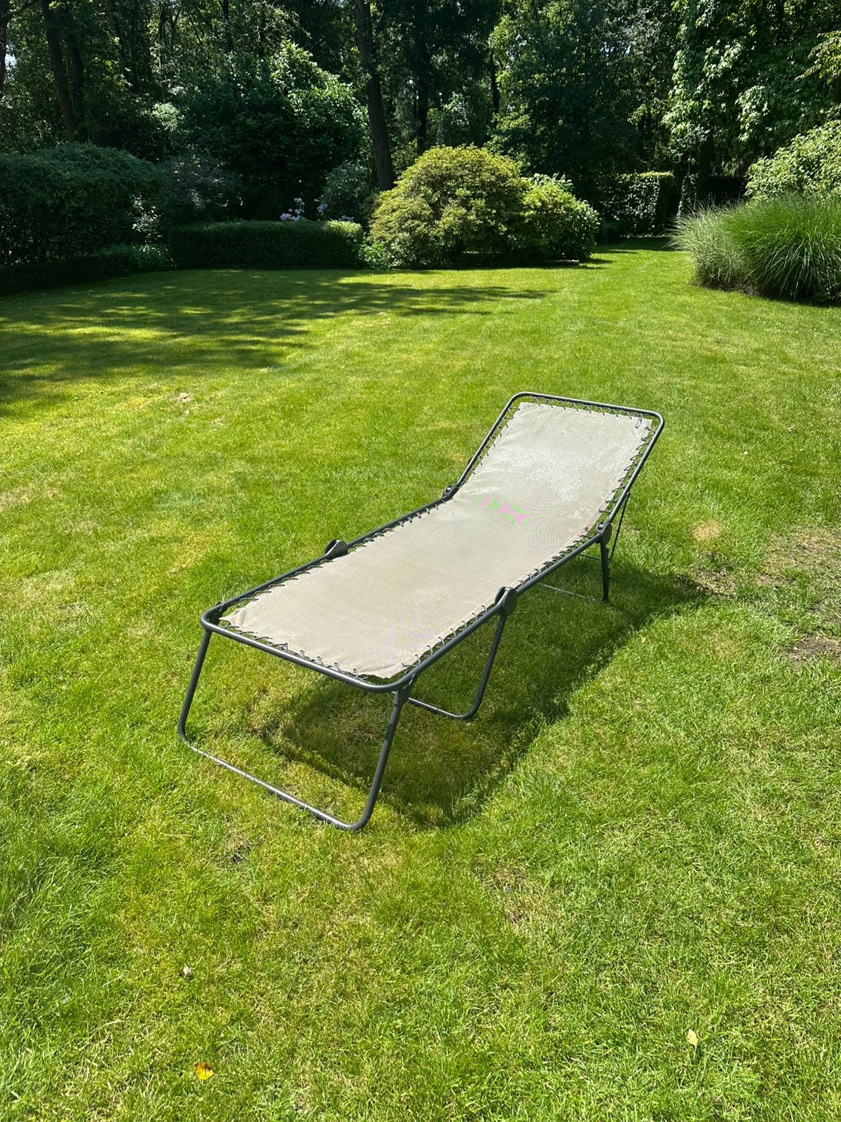 Lafuma ligbed, Tuin en Terras, Ophalen, Gebruikt, Verstelbaar