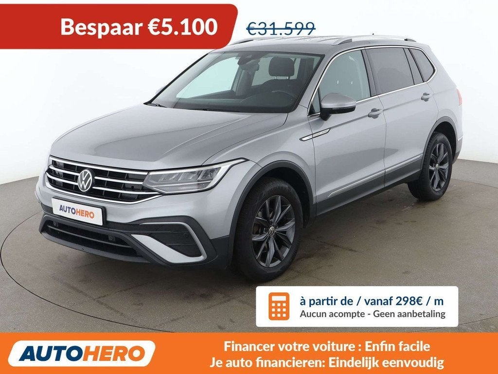 Volkswagen Tiguan Allspace 2.0 TDI Life (automatique), Autos, Volkswagen, Argent ou Gris, Achat, https://public.car-pass.be/vhr/189c5911-e229-40b9-90f2-aadaa2a370e0
