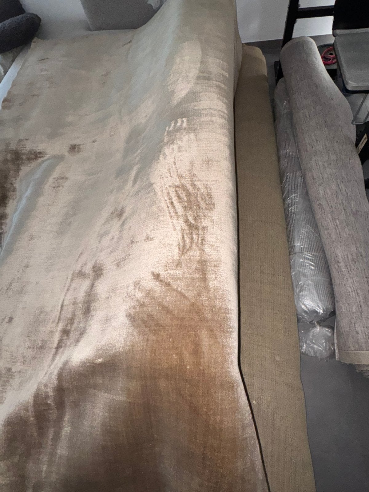 Juntoo Prestige Handgeweven tapijt 300x400, Ophalen, Zo goed als nieuw, Beige