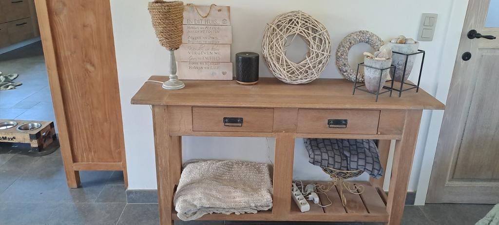 Eetplaats compleet eik met 8 stoelen, Huis en Inrichting, Ophalen