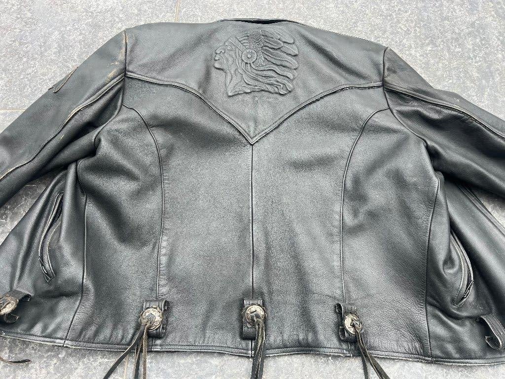 Leder jas XXL, Ophalen, Tweedehands, Heren, Jas | leer