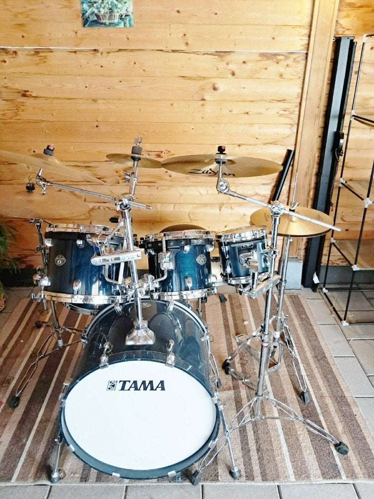 Tama Superstar Classic 6 Drumstellen met 6 cymbalen, Muziek en Instrumenten, Ophalen, Zo goed als nieuw, Drums of Percussie
