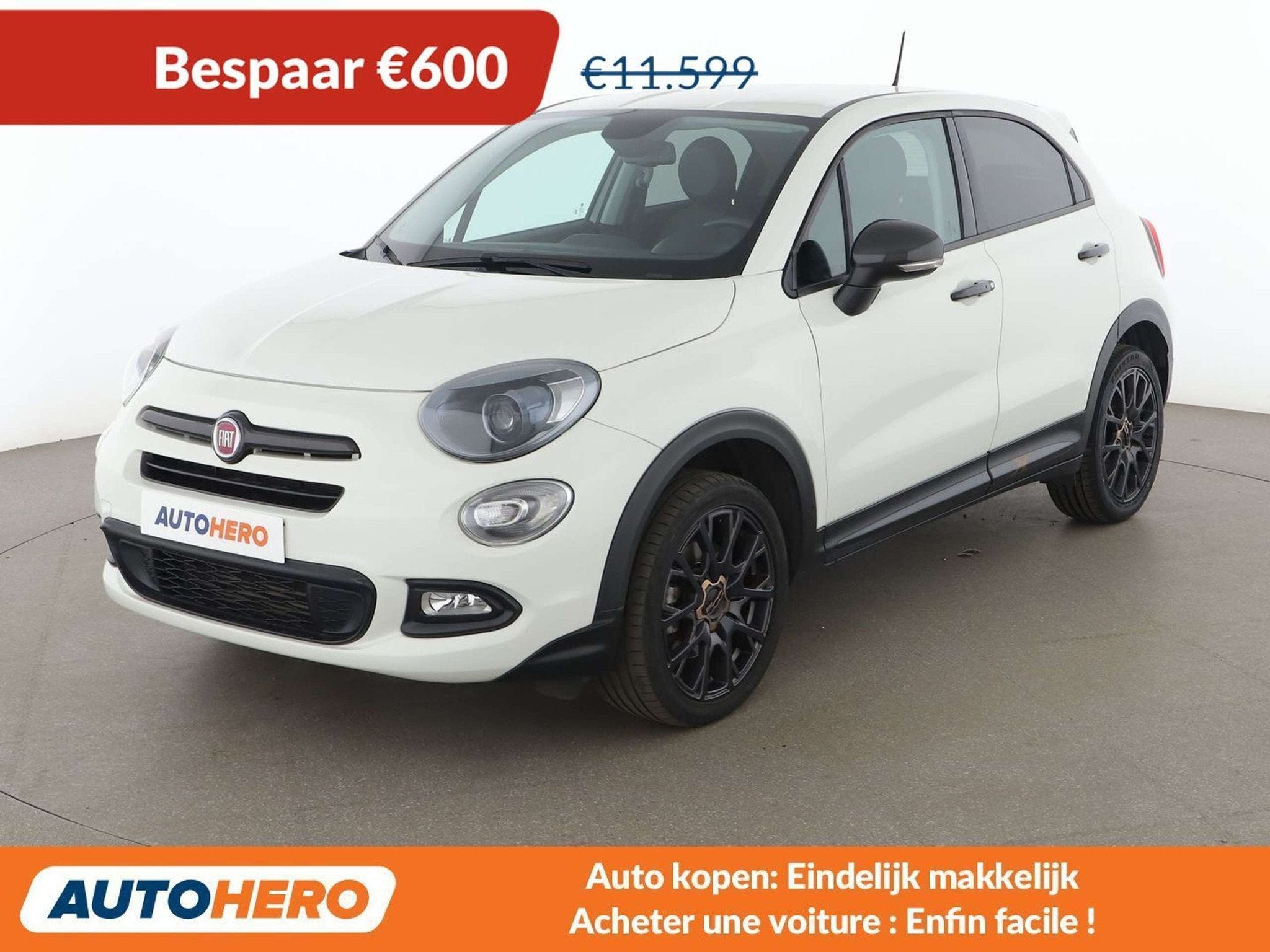 Fiat 500X 1.4 Turbo S-Design Urban Look (bj 2018), Auto's, Voorwielaandrijving, https://public.car-pass.be/vhr/fa439f50-e20e-49c0-bb0e-a47c89122f63