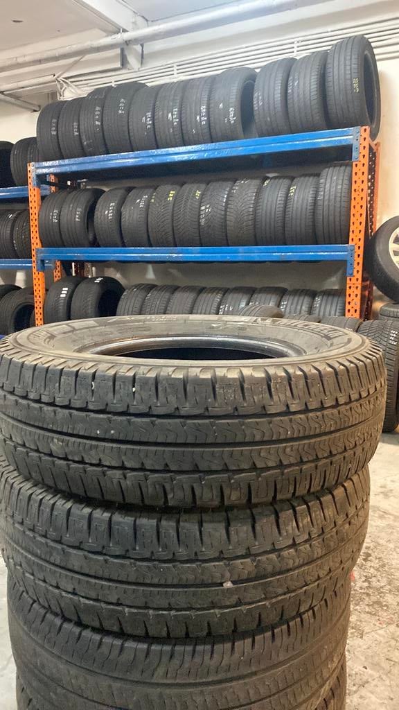 225/75/16c michelin voor bestelwagens per stuk 95 eur, Enlèvement, Comme neuf