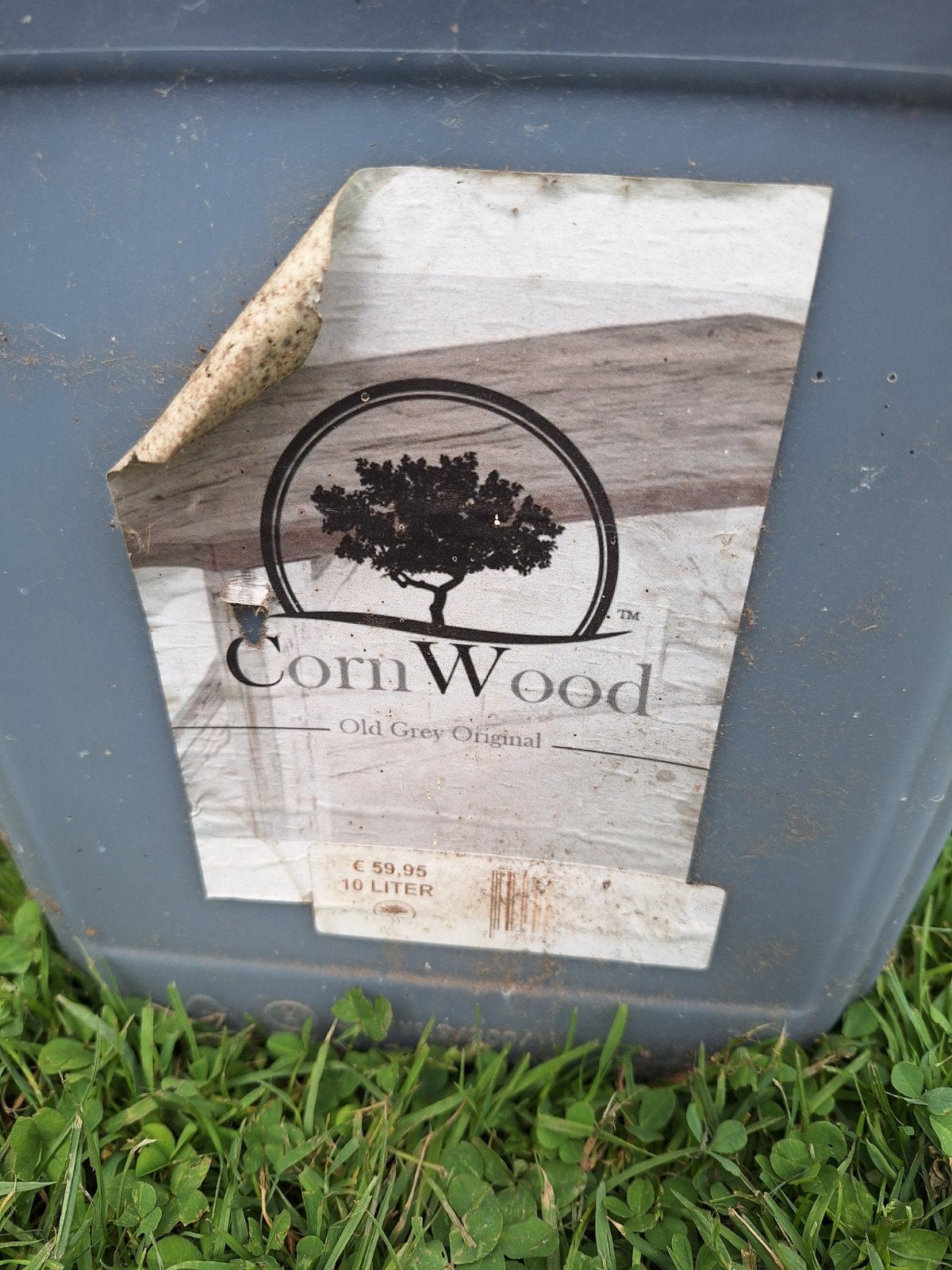 Cornwood kleurvloeistof, Bricolage & Construction, Peinture, Vernis & Laque, Gris, Comme neuf, Enlèvement, 5 à 10 litres