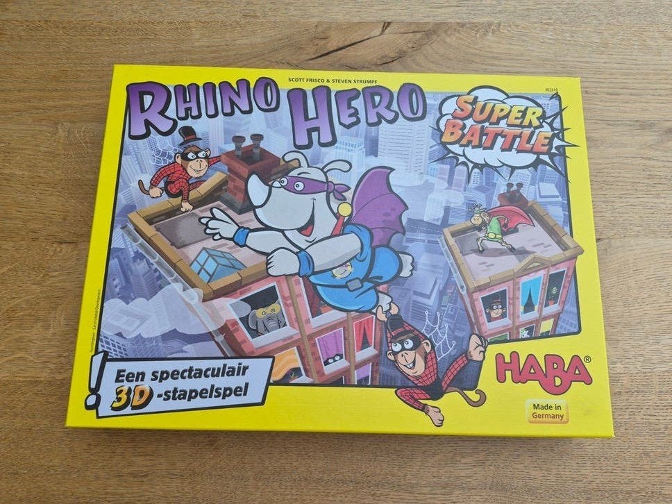 Rhino Hero (helemaal compleet), Ophalen, Zo goed als nieuw, 4 tot 6 jaar