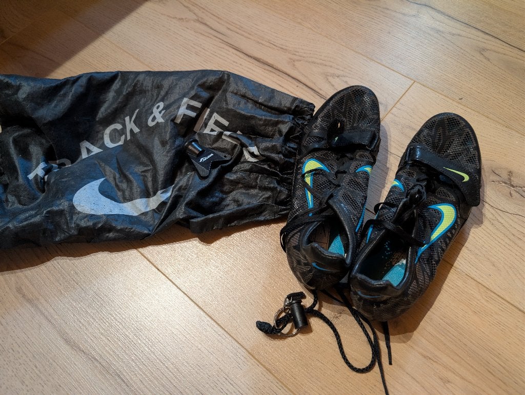 spurt spikes nike, Sport en Fitness, Loopsport en Atletiek, Ophalen, Gebruikt, Spikes, Nike