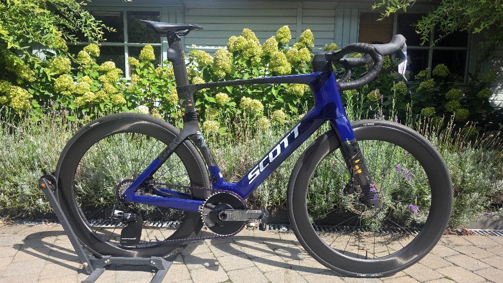 Roues Scott Foil RC Team XL Force E1 AXS + Carbon, G, G, G, Comme neuf