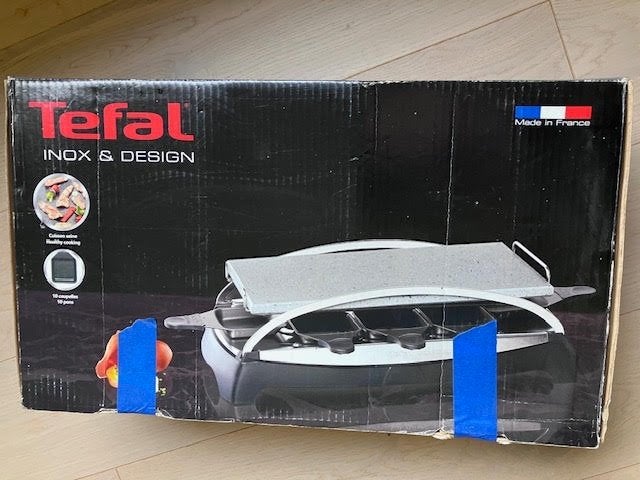 Tefal pierrade raclette, Electroménager, Enlèvement, Comme neuf, 8 personnes et plus