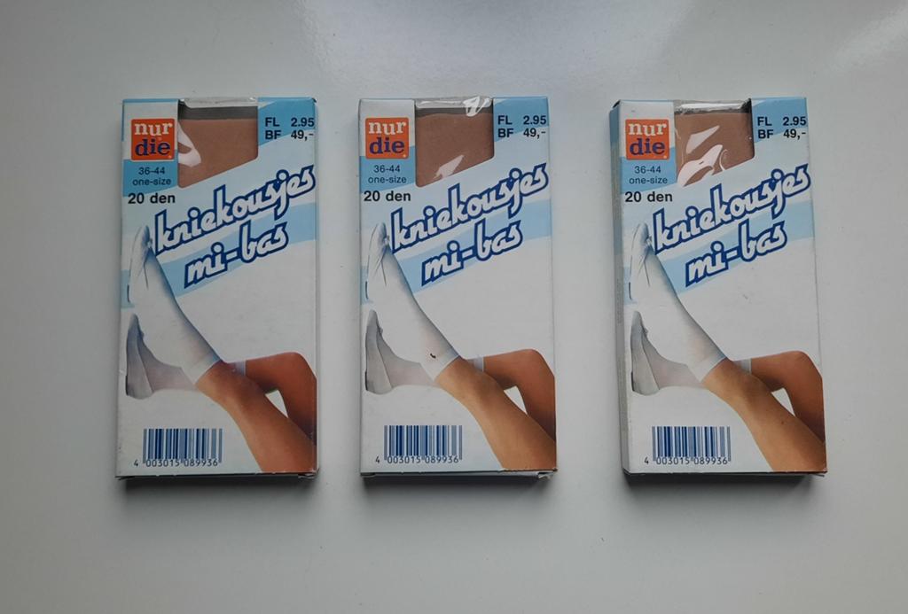 Nur Die Kniekousen "36-44", Kleding | Dames, Leggings, Maillots en Panty's, Beige, Ophalen of Verzenden, Zo goed als nieuw, Nur Die